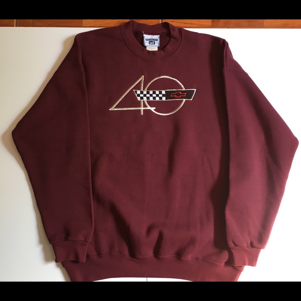 Vintage Corvette Sweater Size XL